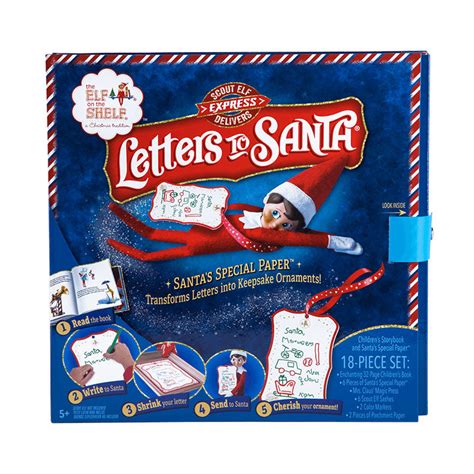 refill pack for scout elf express delivers letters to santa